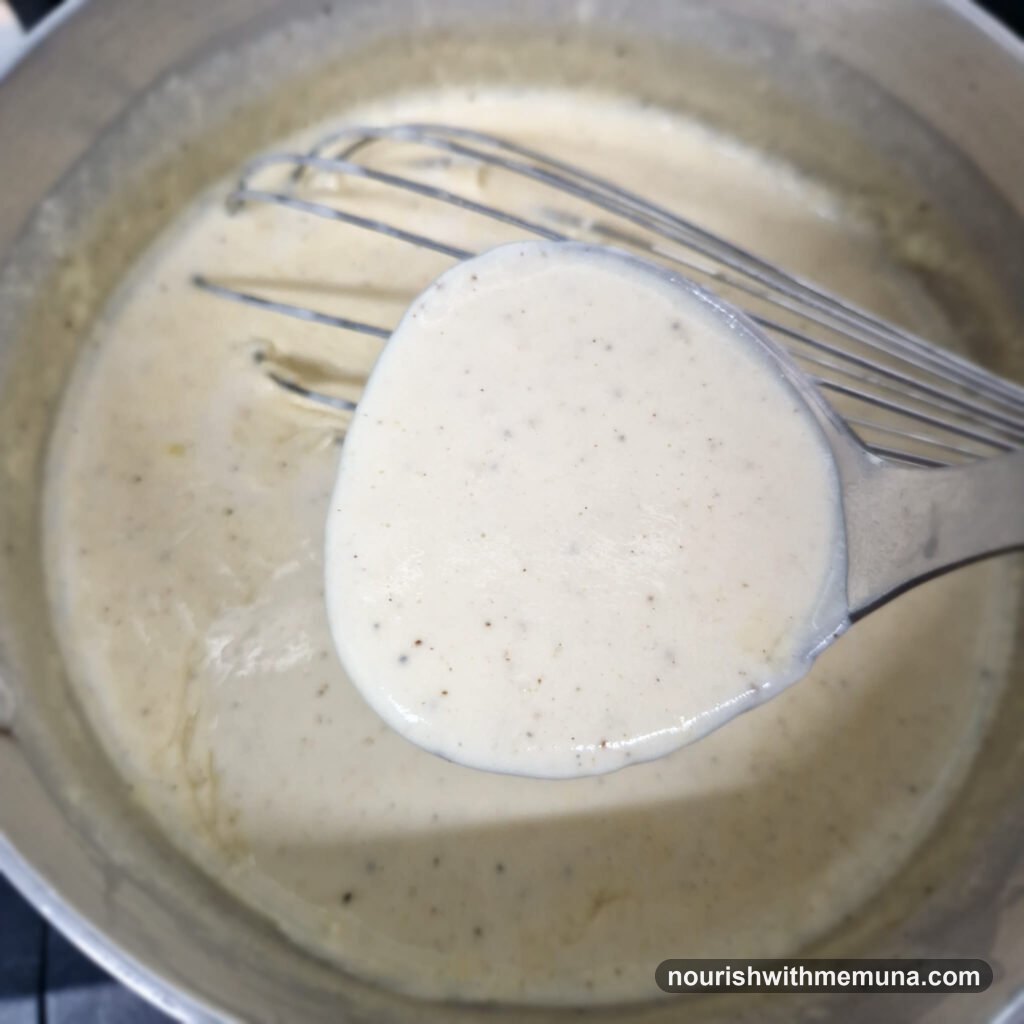 white creamy sauce for italian chicken carbonara with an indian twist recipe